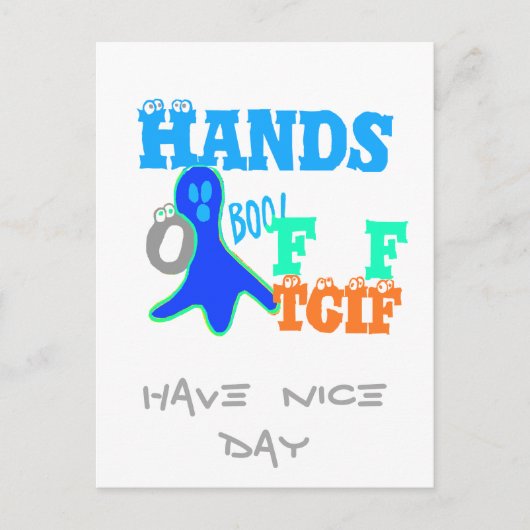 はがき水平テンプレート ポストカード (正面)