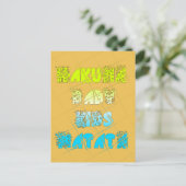 はがき水平テンプレート ポストカード (スタンド正面)