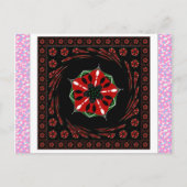 はがき水平テンプレート ポストカード (正面)