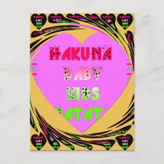 はがき水平テンプレート ポストカード (正面)