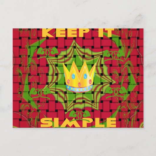 はがき水平テンプレート ポストカード (正面)