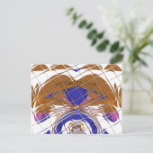 はがき水平テンプレート ポストカード (スタンド正面)