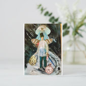 はがき混合メディアコラージポストカード ポストカード (スタンド正面)