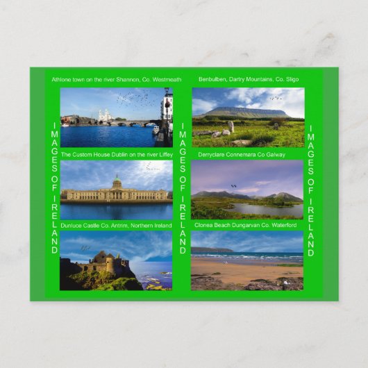 はがき用のアイルランドの画像 ポストカード (正面)