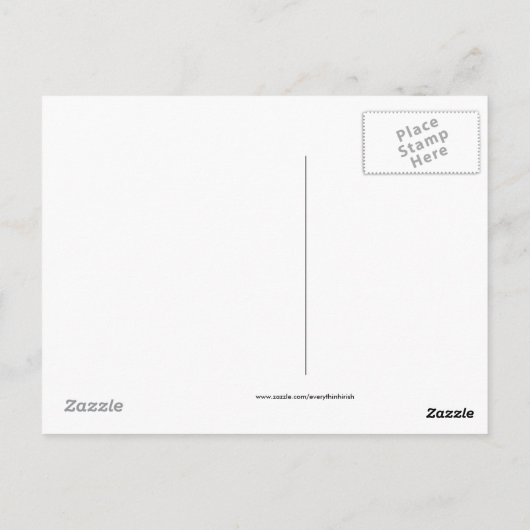 はがき用のアイルランドの画像 ポストカード (裏面)