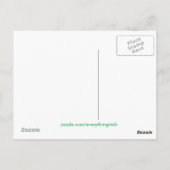 はがき用のアイルランドの画像 ポストカード (裏面)