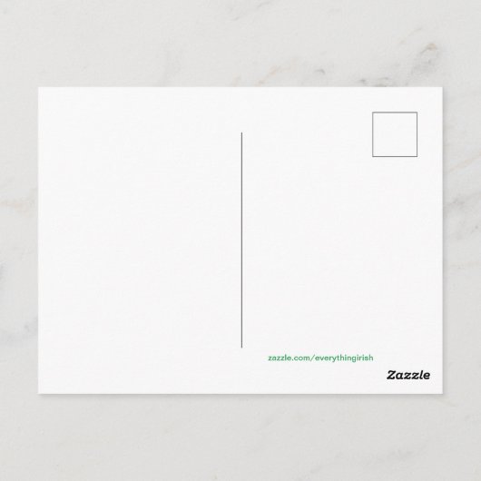 はがき用アイルランドの画像 ポストカード (裏面)