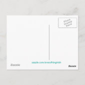 はがき用魚釣りボート画像 ポストカード (裏面)