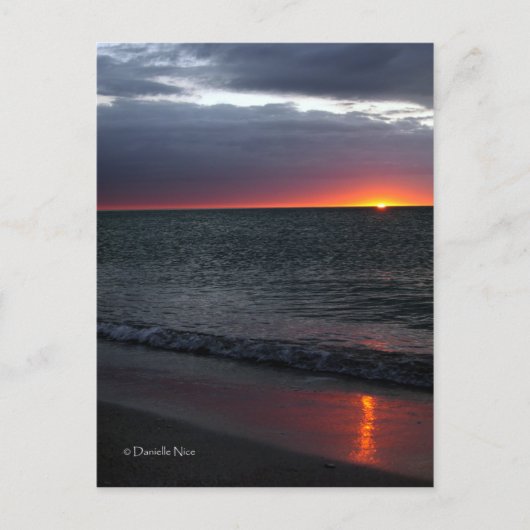 はがき白熱［赤熱］光を放つ ポストカード (正面)