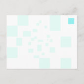 はがき縁ど無しのピクセル ポストカード (裏面)