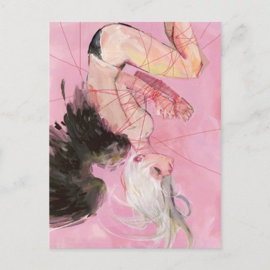 はがき落ちた ポストカード (正面)