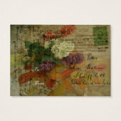 はがき開花ギフトラベル (裏面)