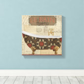 はがき風呂 キャンバスプリント (インサイチュ (ウッドフロア))