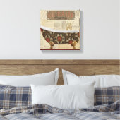 はがき風呂 キャンバスプリント (インサイチュ (寝室))