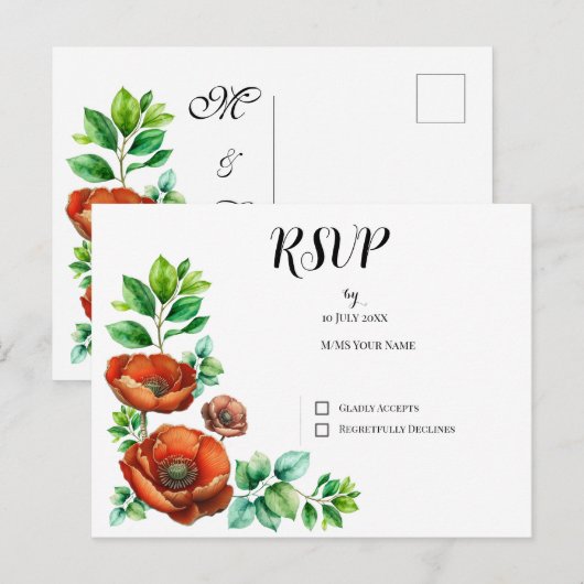 はがき (正面/裏面)