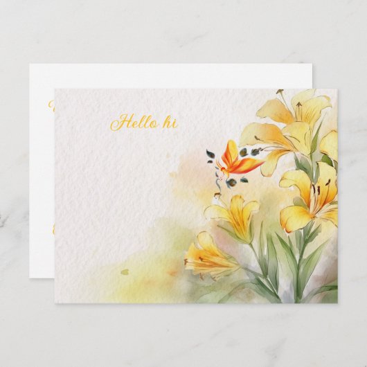 はがき (正面/裏面)