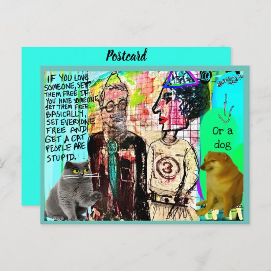 はがき (正面/裏面)