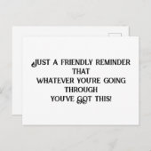 はがき (正面/裏面)