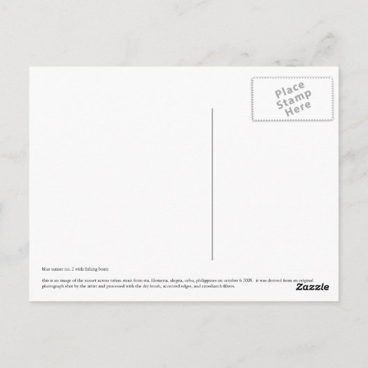 はがき00108A01 ポストカード (裏面)