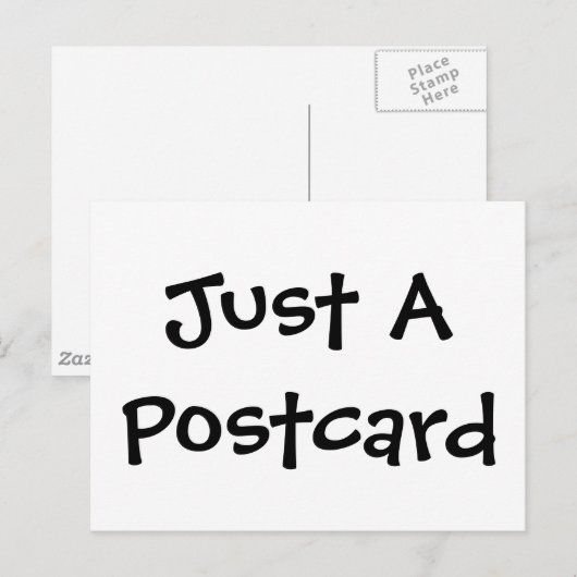 はがき1枚 ポストカード (正面/裏面)