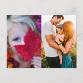 はがき2フォトエッジプリントテンプレート ポストカード (正面)