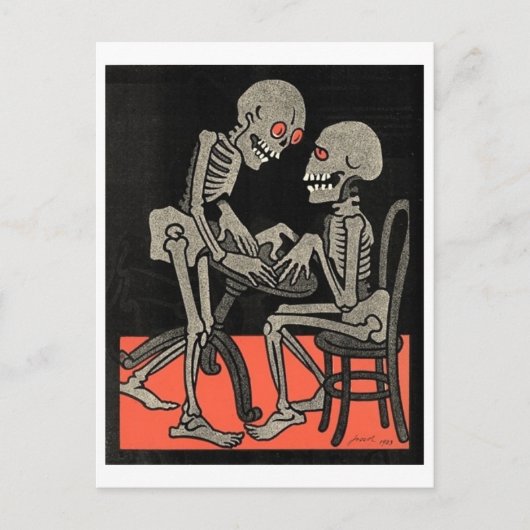 はがき2枚の表 ポストカード (正面)