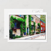 はがき5 – グリニッジビレッジ（ニューヨーク） ポストカード (正面/裏面)