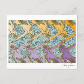 はがき8 （下へ） ポストカード