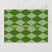 はがき – あいさつアーガイルき (正面)