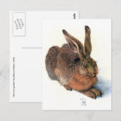 はがき：うさぎ ポストカード (正面/裏面)