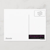 はがき – かわいいキツネザルのストリピーテール (裏面)