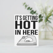 はがき – ここが暑くなってきた (スタンド正面)