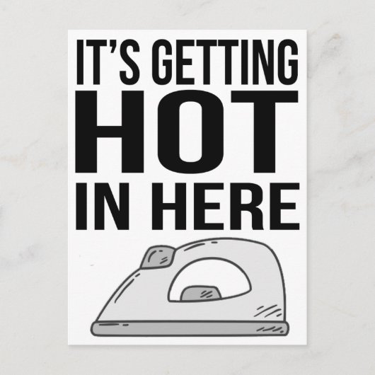 はがき – ここが暑くなってきた (正面)