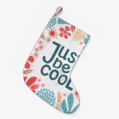 はがき、そカッコいいう、意欲を起こその引用文、手紙 スモールクリスマスストッキング (正面 (吊り時))