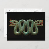 はがき：アステカヘビ ポストカード (正面/裏面)