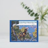 はがき，アリゾナ，グランドキャニオン，エルク ポストカード (スタンド正面)