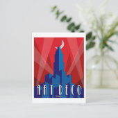 はがき – アールデコエンパイアステート建物 (スタンド正面)