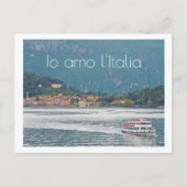 はがき/イタリアンレイクディストリクトシーン/イタリア大好き ポストカード (正面)