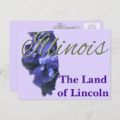 はがき – イリノイ (正面/裏面)