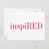 はがき – インスパイア (正面/裏面)