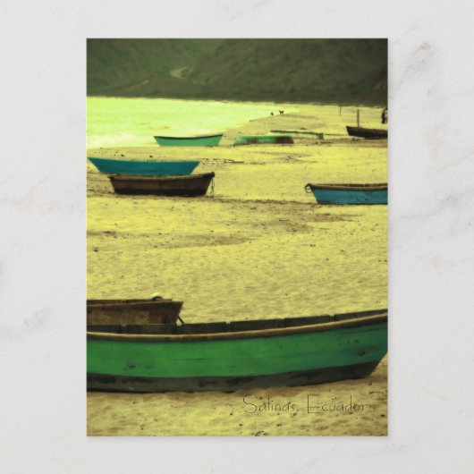 はがき – エクアドル、サリナス (正面)
