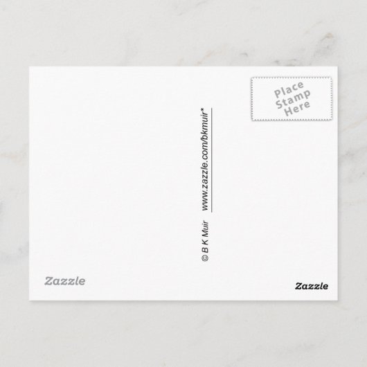 はがき – オリジナル文字メッセージ (裏面)