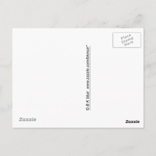 はがき – オリジナル文字メッセージ (裏面)