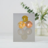 はがき – オレンジ色のビー玉 (スタンド正面)