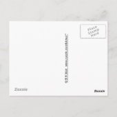 はがき – オレンジ色のビー玉 (裏面)