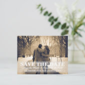 はがき – カップル日付を保存 案内ポストカード (スタンド正面)