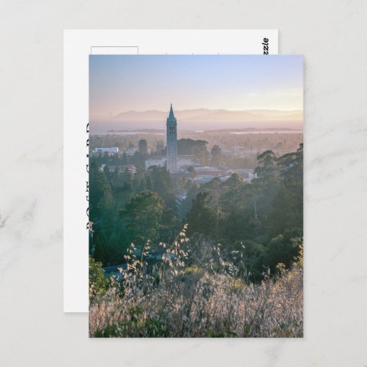 はがき:カリフォルニア大学バークレー校 ポストカード (正面/裏面)