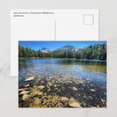 はがき – カリフォルニア州，荒野 (正面/裏面)