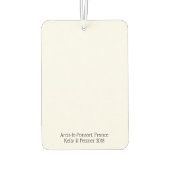 はがき カーエアーフレッシュナー (裏面)