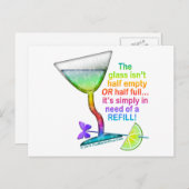 はがき – ガラス半身フル (正面/裏面)